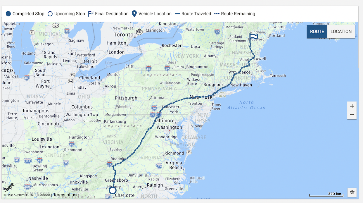 Route Display