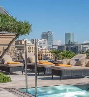 Pool and deck chairs