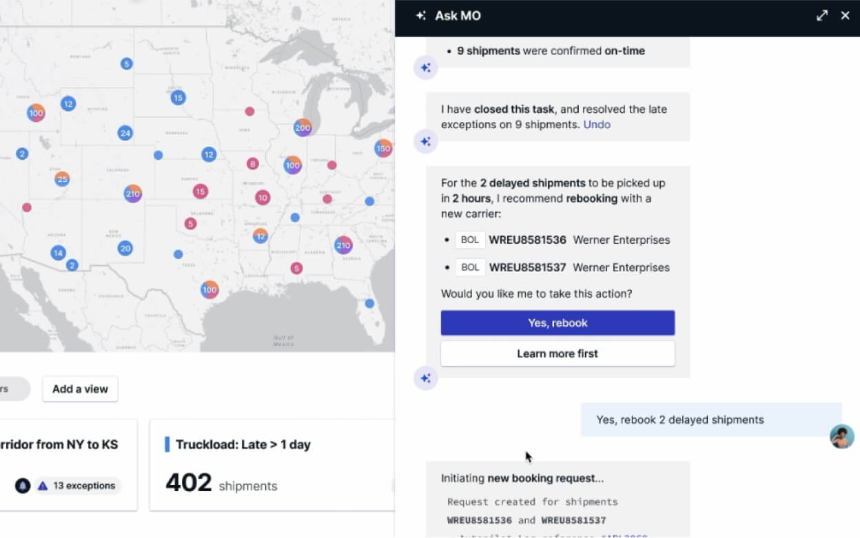 Autonomous Workflows with MO