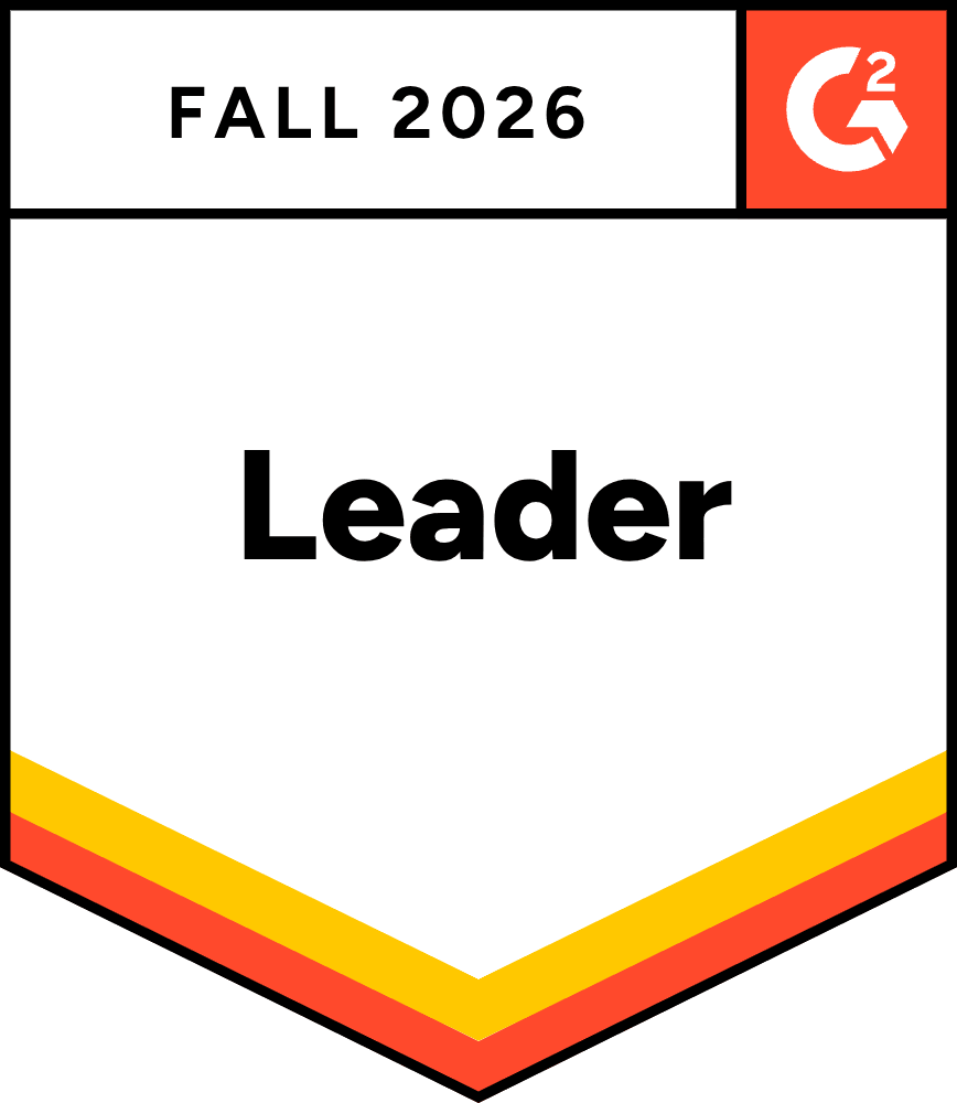 G2 Badge - Fall 2026 Leader