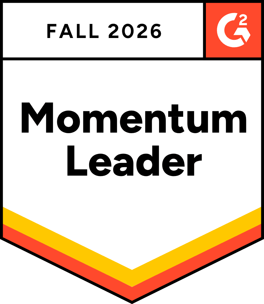 G2 Badge - Fall 2026 Momentum Leader